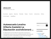 Tablet Screenshot of alava.com