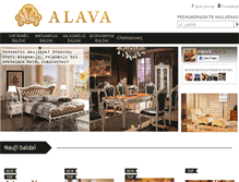 Tablet Screenshot of alava.lt